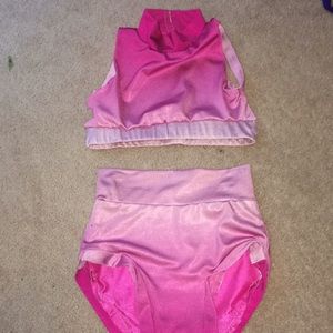 CHEAP CUSTOM OMBRÉ TWO PIECE FOR DANCERS!